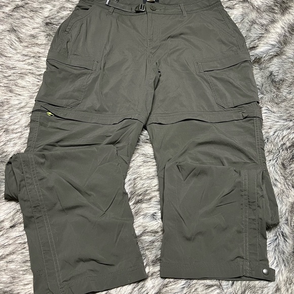 REI zip off cargo hiking pants womens M 10 - Picture 4 of 7